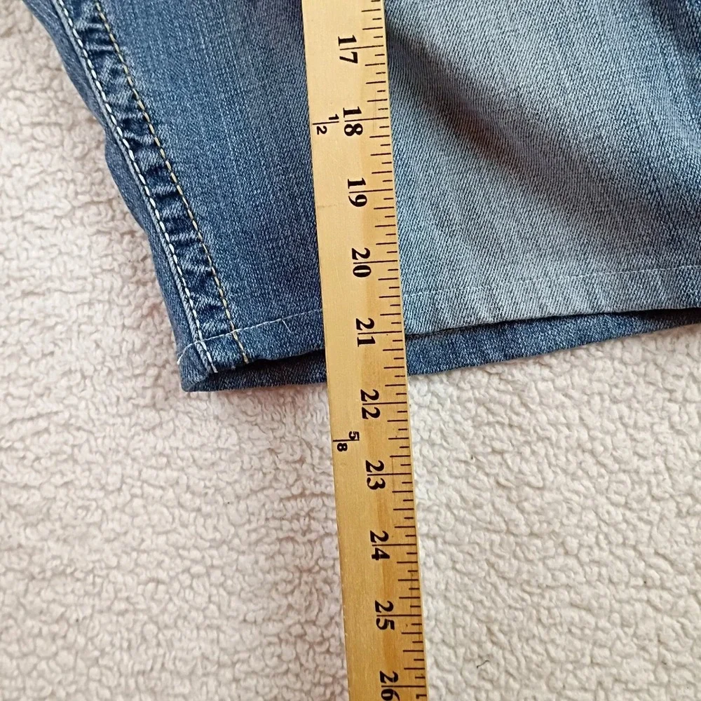 BKE Tyler Denim Shorts Mens 36 Blue Straight Leg Cut Off Hemmed Casual